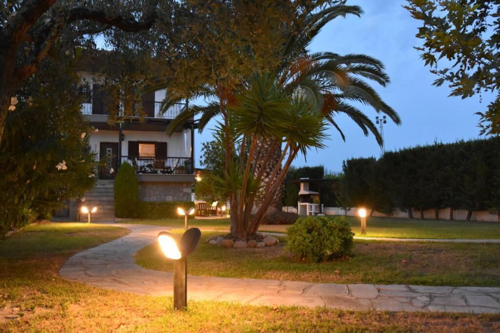 K-Home Villa, Your Enchanting Getaway Pefkochori Exteriör bild
