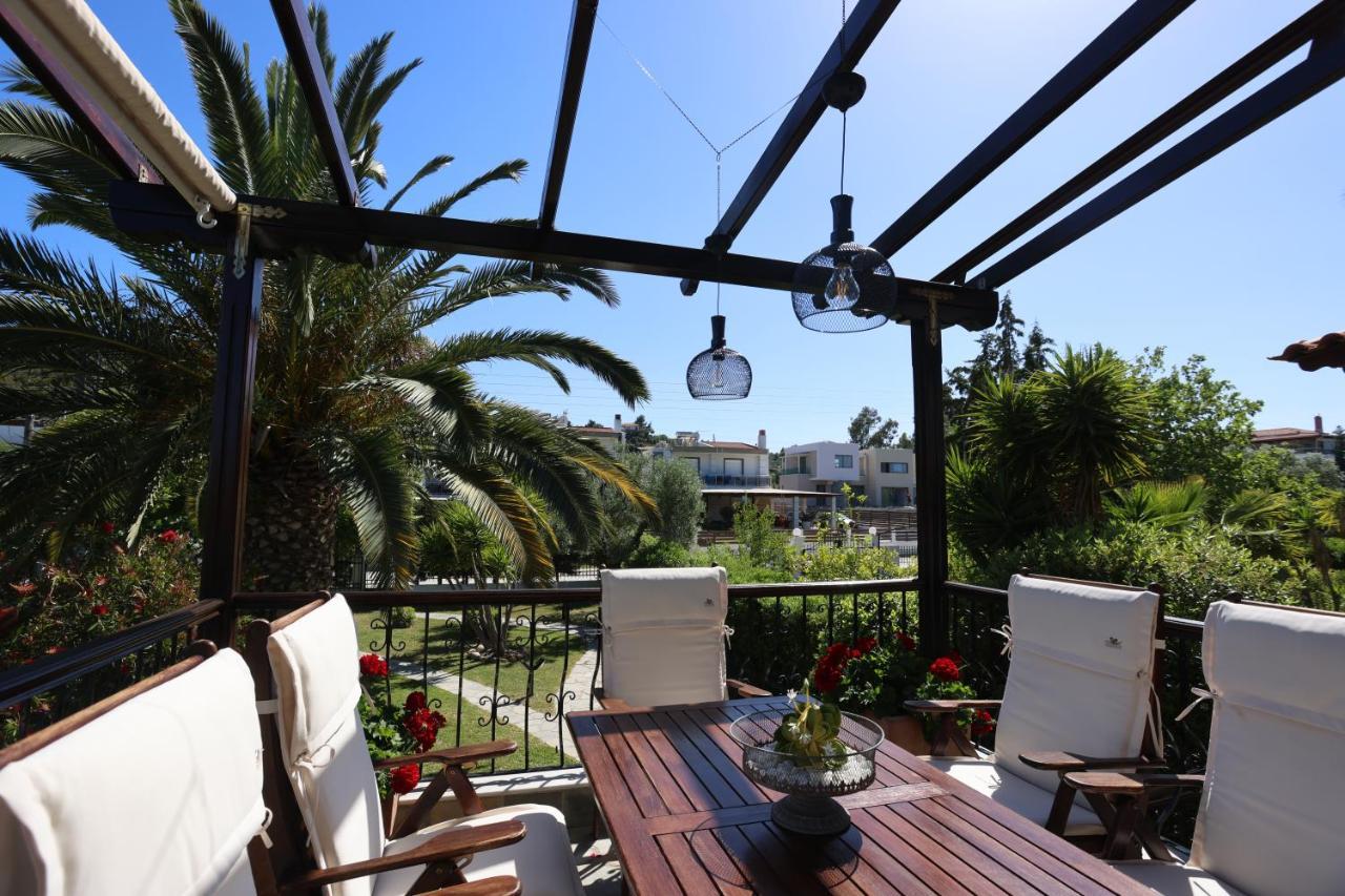 K-Home Villa, Your Enchanting Getaway Pefkochori Exteriör bild